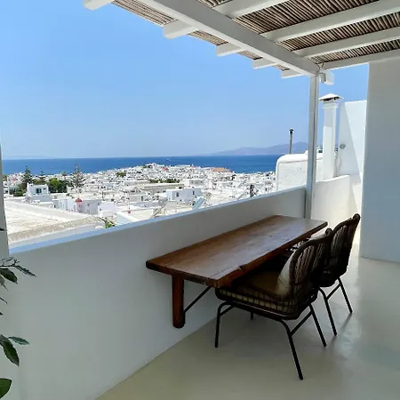 Mykonian Starling - Town N' Sunset View 아파트 Mykonos Town